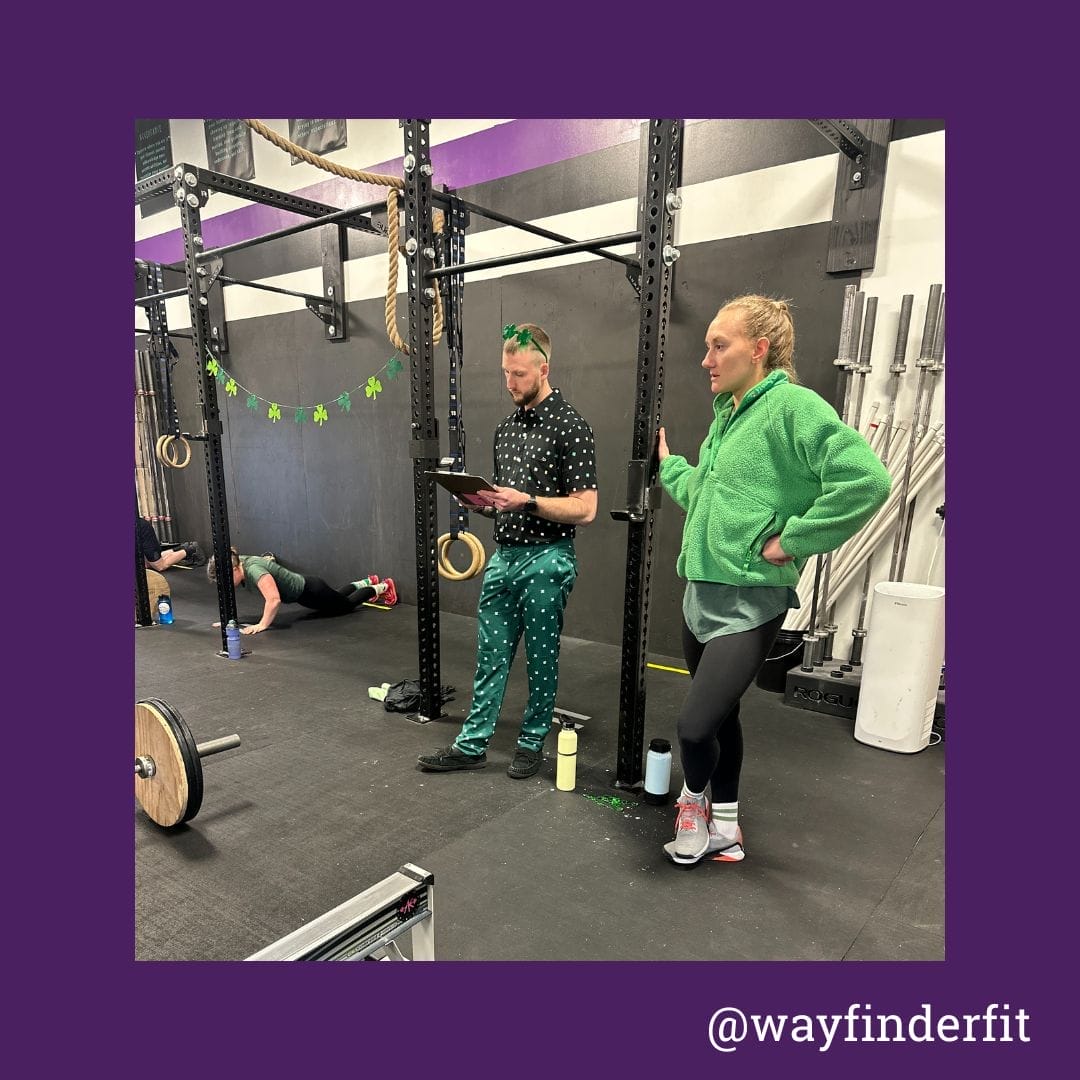 The Mind-Body Connection: How Fitness Impacts Mental Health 1 Ive absolutely loved the Dumbbells and Diapers class at Wayfinder. The workouts are creative and just the right amount of challenging. The community and instructors are so supportive. I felt good